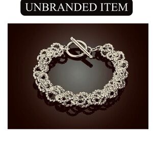 Sterling Silver 0.925 Chain Bracelet, NWOT